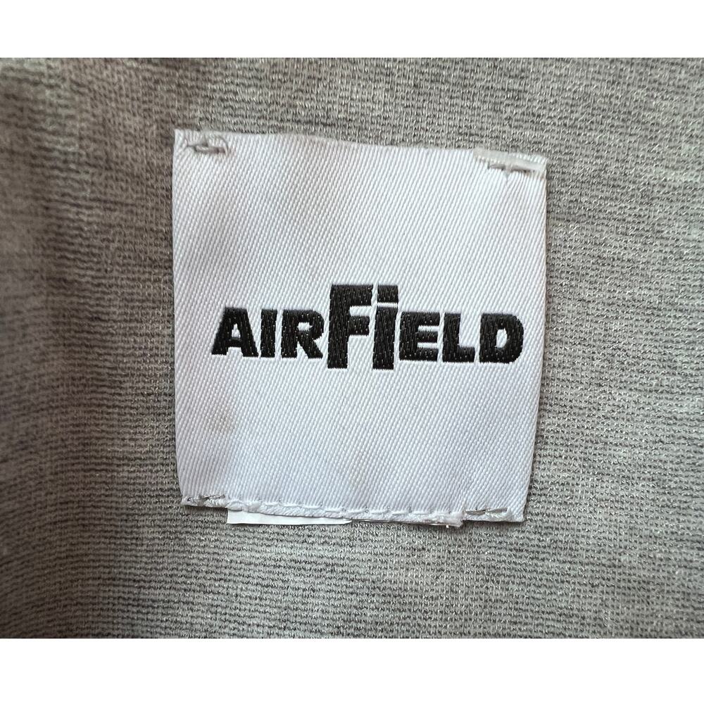 Airfield Jacket Womens Full Zip Fitted Faux Pockets Round Neck Measures Small - Picture 4 of 14